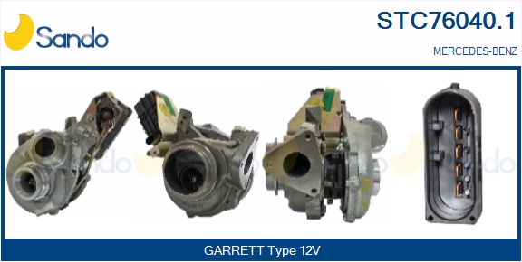Turbocompressore, sovralimentazione SANDO STC76040.1