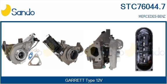 Turbocompressore, sovralimentazione SANDO STC76044.7