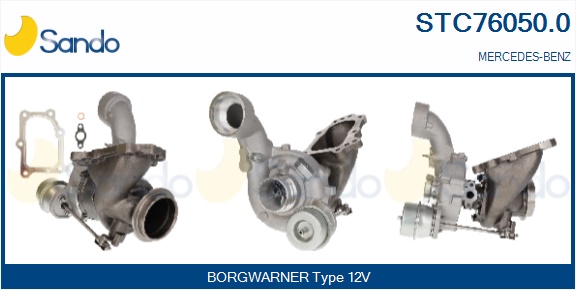 Turbocompressore, sovralimentazione SANDO STC76050.0