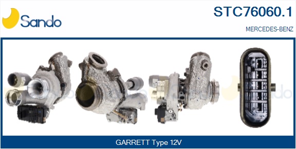 Turbocompressore, sovralimentazione SANDO STC76060.1