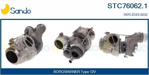 Turbocompressore, sovralimentazione SANDO STC76062.1