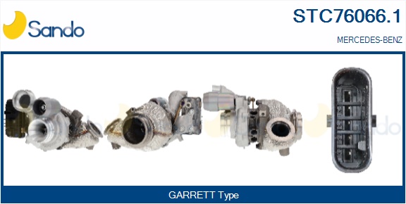 Turbocompressore, sovralimentazione SANDO STC76066.1