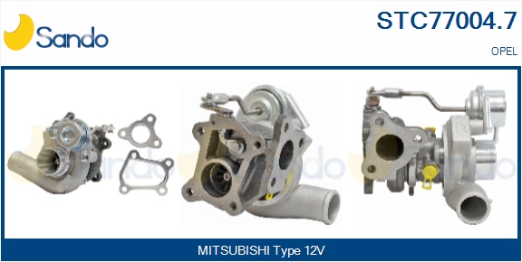 Turbocompressore, sovralimentazione SANDO STC77004.7