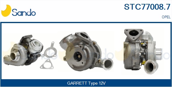 Turbocompressore, sovralimentazione SANDO STC77008.7