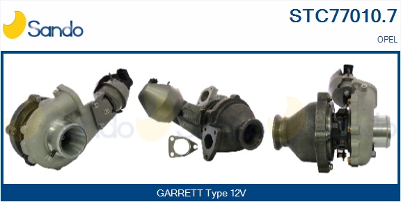 Turbocompressore, sovralimentazione SANDO STC77010.7