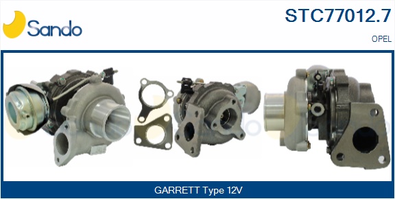 Turbocompressore, sovralimentazione SANDO STC77012.7
