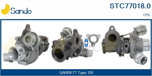 Turbocompressore, sovralimentazione SANDO STC77018.0