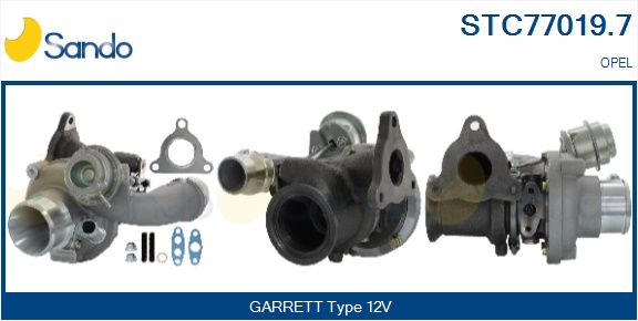 Turbocompressore, sovralimentazione SANDO STC77019.7
