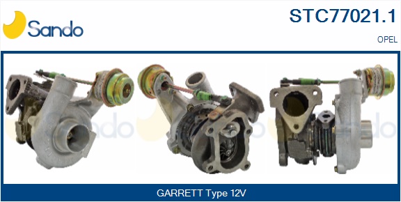Turbocompressore, sovralimentazione SANDO STC77021.1