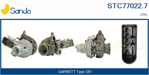 Turbocompressore, sovralimentazione SANDO STC77022.7