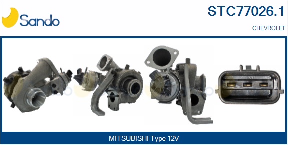 Turbocompressore, sovralimentazione SANDO STC77026.1