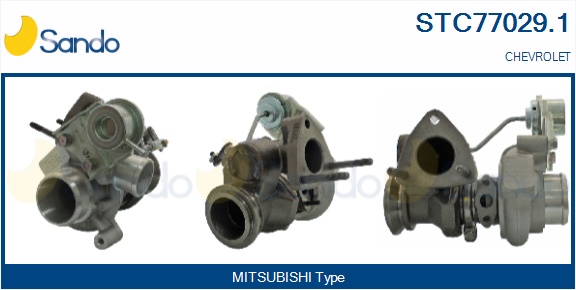 Turbocompressore, sovralimentazione SANDO STC77029.1