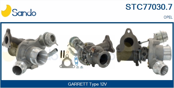 Turbocompressore, sovralimentazione SANDO STC77030.7