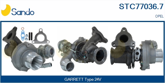 Turbocompressore, sovralimentazione SANDO STC77036.7