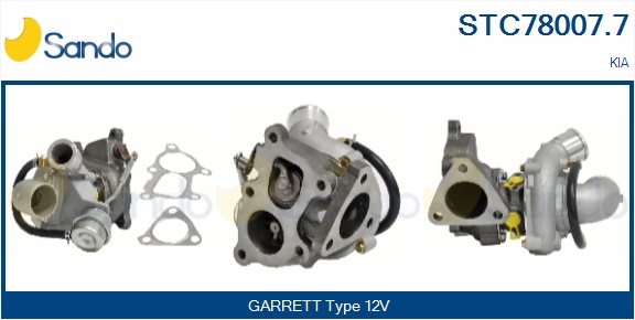 Turbocompressore, sovralimentazione SANDO STC78007.7