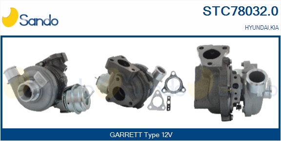 Turbocompressore, sovralimentazione SANDO STC78032.0