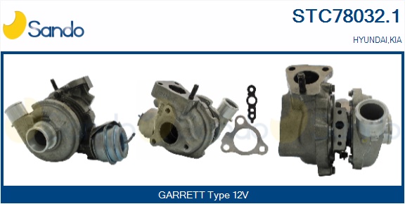 Turbocompressore, sovralimentazione SANDO STC78032.1
