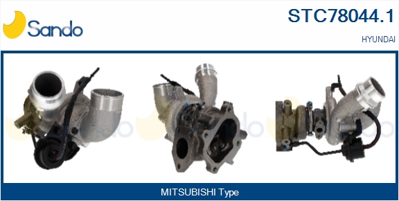 Turbocompressore, sovralimentazione SANDO STC78044.1