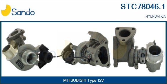 Turbocompressore, sovralimentazione SANDO STC78046.1