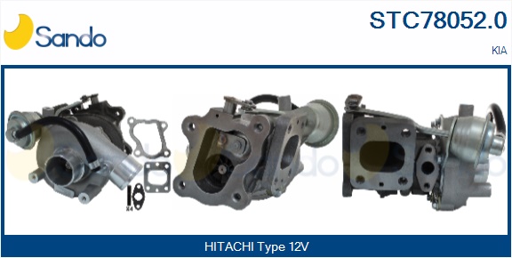 Turbocompressore, sovralimentazione SANDO STC78052.0