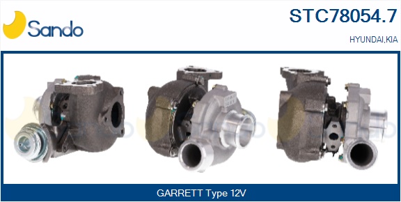 Turbocompressore, sovralimentazione SANDO STC78054.7