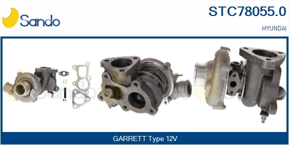 Turbocompressore, sovralimentazione SANDO STC78055.0