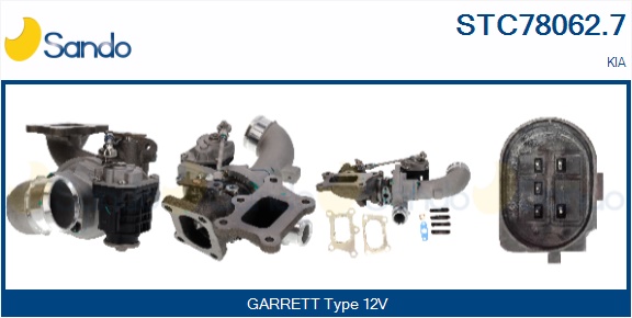 Turbocompressore, sovralimentazione SANDO STC78062.7