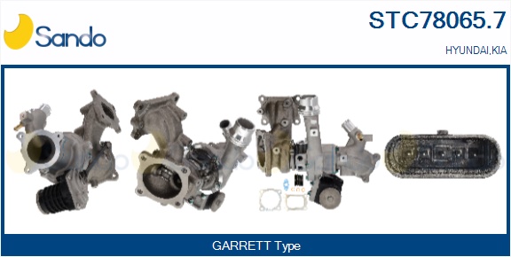 Turbocompressore, sovralimentazione SANDO STC78065.7