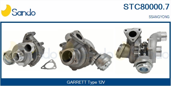 Turbocompressore, sovralimentazione SANDO STC80000.7