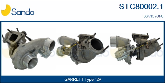 Turbocompressore, sovralimentazione SANDO STC80002.1