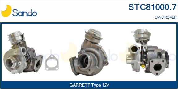 Turbocompressore, sovralimentazione SANDO STC81000.7