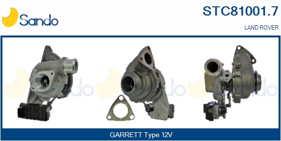 Turbocompressore, sovralimentazione SANDO STC81001.7