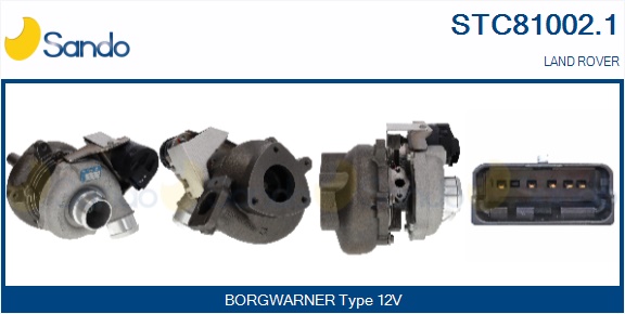 Turbocompressore, sovralimentazione SANDO STC81002.1