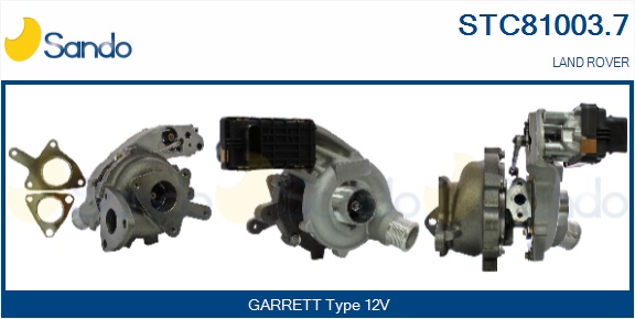 Turbocompressore, sovralimentazione SANDO STC81003.7