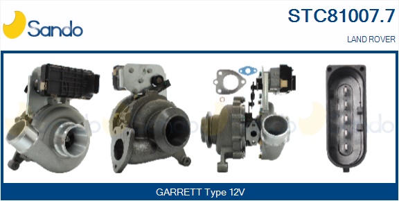 Turbocompressore, sovralimentazione SANDO STC81007.7