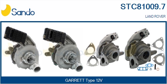 Turbocompressore, sovralimentazione SANDO STC81009.7