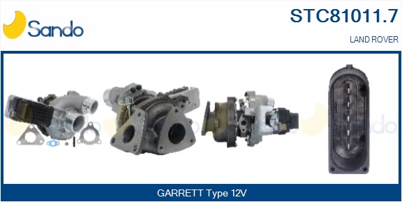 Turbocompressore, sovralimentazione SANDO STC81011.7