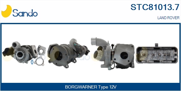 Turbocompressore, sovralimentazione SANDO STC81013.7