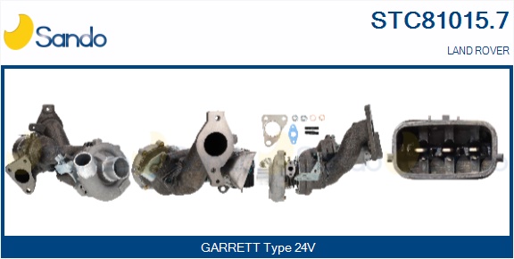 Turbocompressore, sovralimentazione SANDO STC81015.7