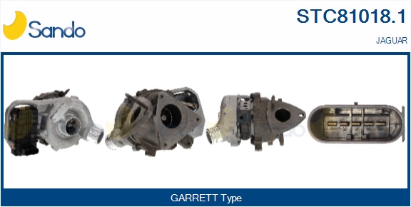 Turbocompressore, sovralimentazione SANDO STC81018.1
