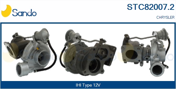 Turbocompressore, sovralimentazione SANDO STC82007.2