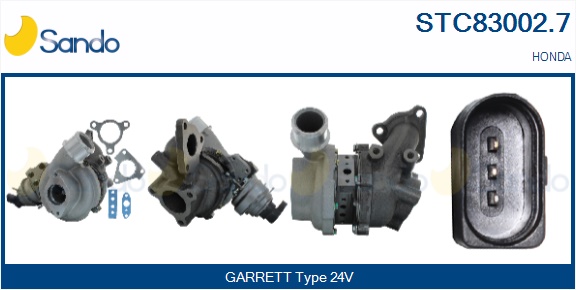 Turbocompressore, sovralimentazione SANDO STC83002.7