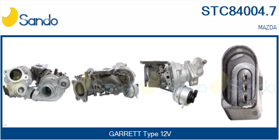 Turbocompressore, sovralimentazione SANDO STC84004.7
