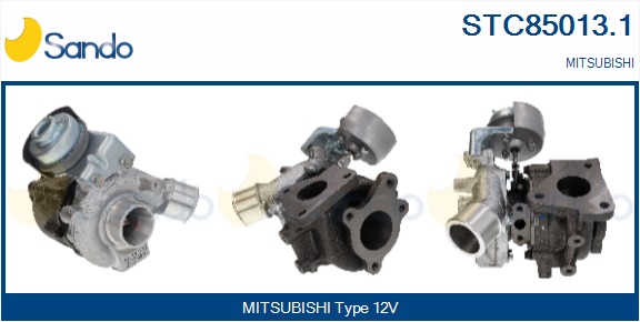 Turbocompressore, sovralimentazione SANDO STC85013.1
