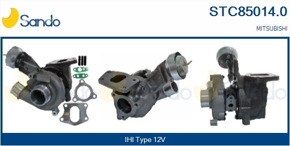 Turbocompressore, sovralimentazione SANDO STC85014.0