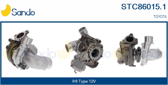Turbocompressore, sovralimentazione SANDO STC86015.1