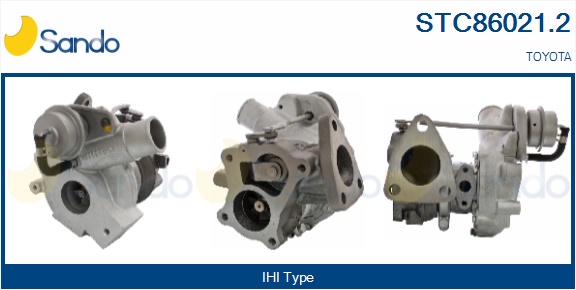 Turbocompressore, sovralimentazione SANDO STC86021.2