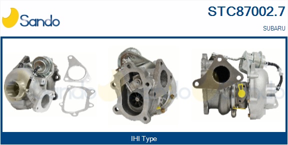 Turbocompressore, sovralimentazione SANDO STC87002.7