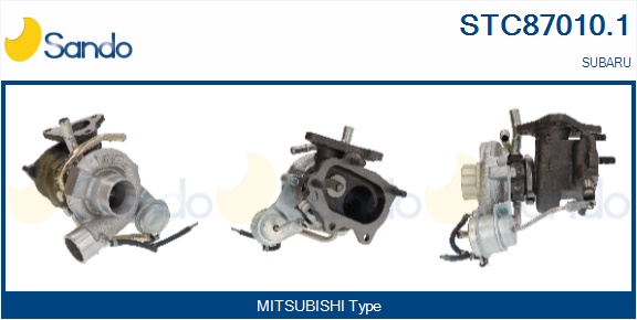 Turbocompressore, sovralimentazione SANDO STC87010.1