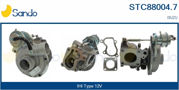 Turbocompressore, sovralimentazione SANDO STC88004.7